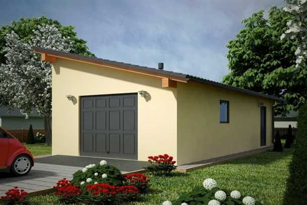 Односкатная крыша гаража Односкатная крыша гаража