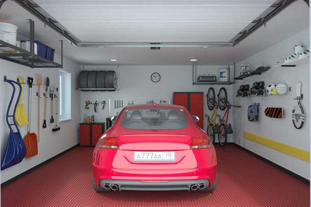 Оформление гаража - идеи и советы для создания функционального и стильного пространства Оформление гаража