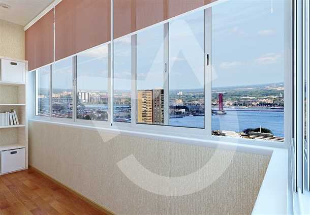 Остекление балконов алюминиевое – лучший выбор для вашего жилья