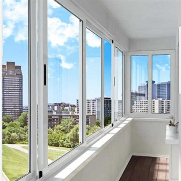 Планировка лоджии с раздвижными пластиковыми окнами: доступные варианты