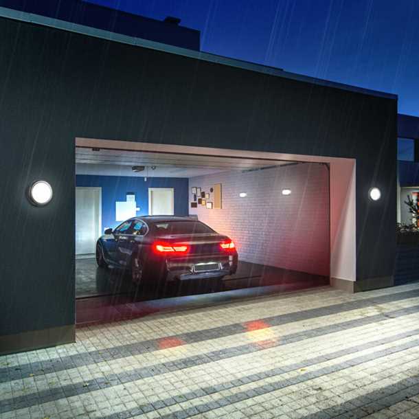 Виды ламп для освещения гаража