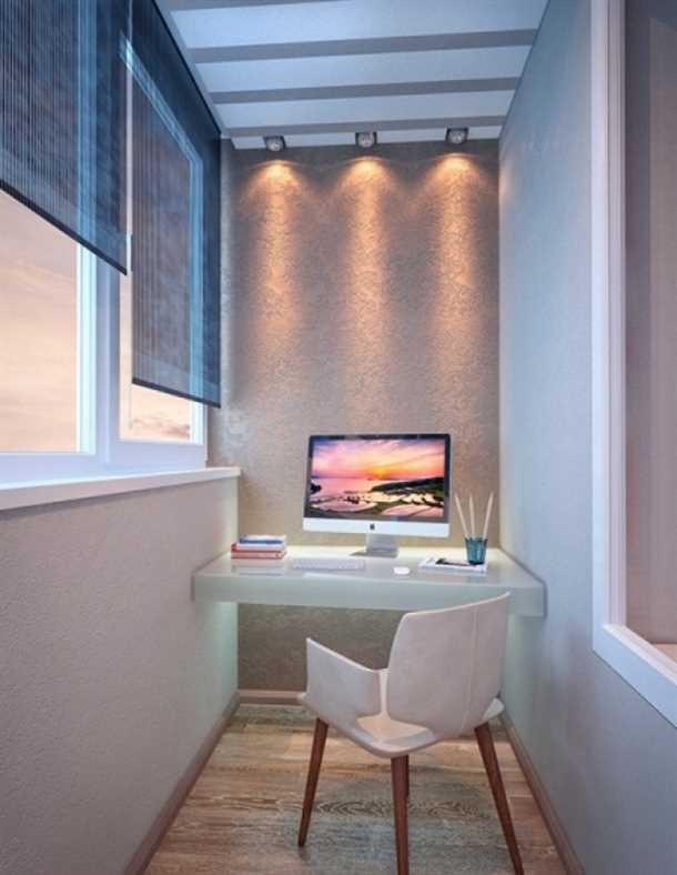 Освещение на балконе: значение и роль в обустройстве комфортного пространства