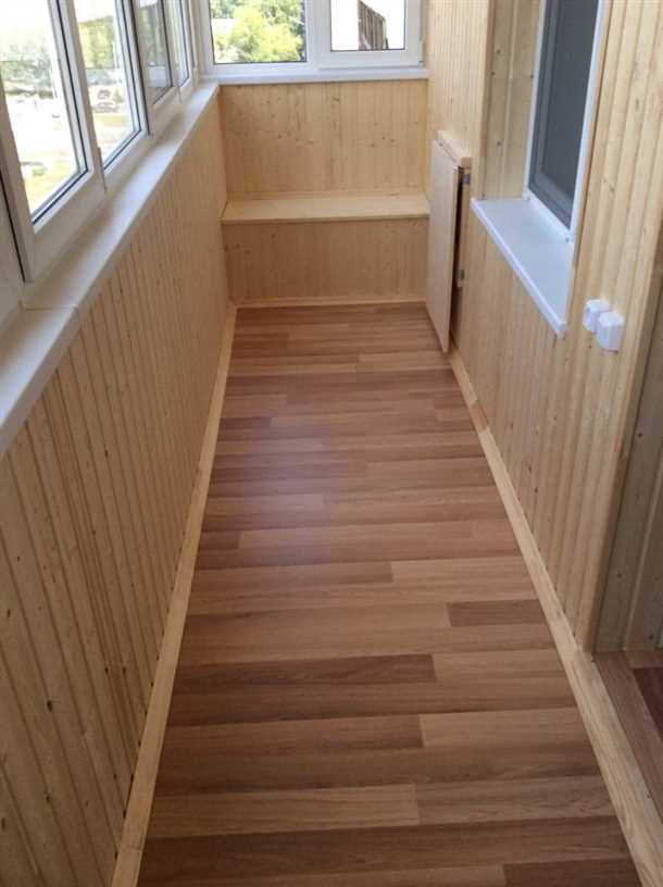 Отделка балкона вагонкой Отделка балкона вагонкой