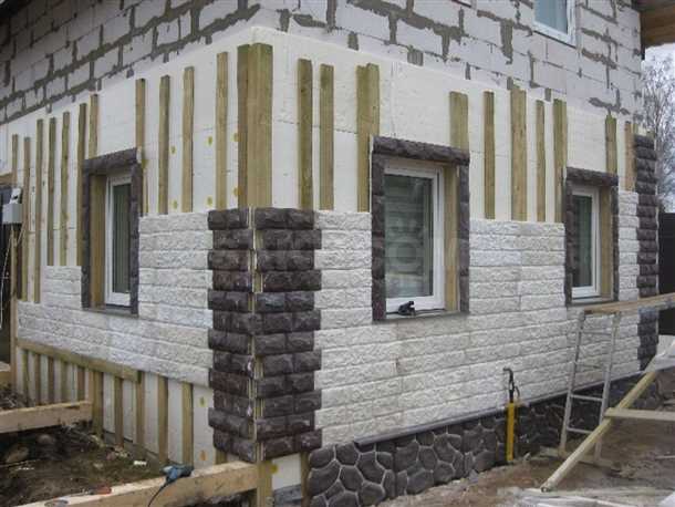 Типы отделки газобетонных стен