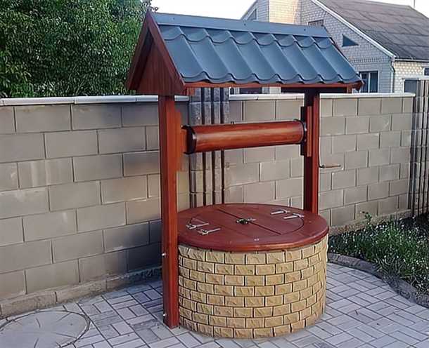 Преимущества отделки колодца