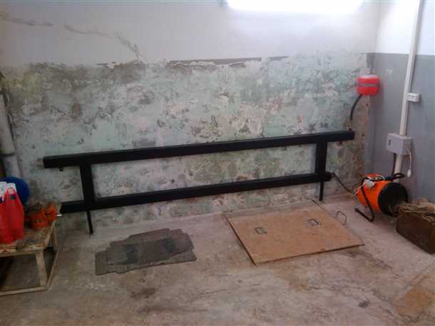 Подготовка гаража к установке системы отопления