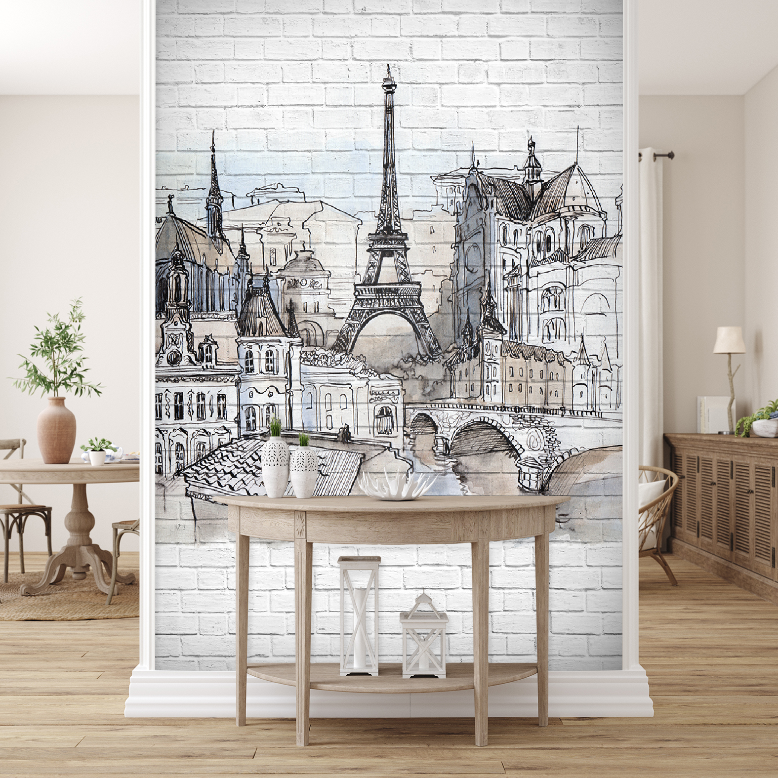 Парижские фотообои - красота Франции в твоем интерьере! Париж фотообои