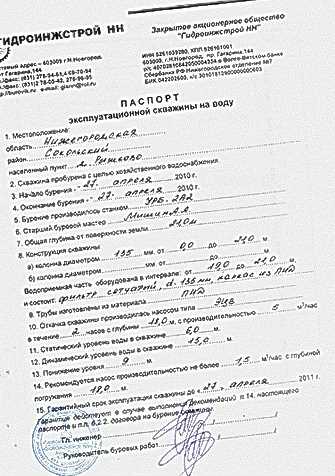 Почему необходимо периодически обновлять паспорт скважины?