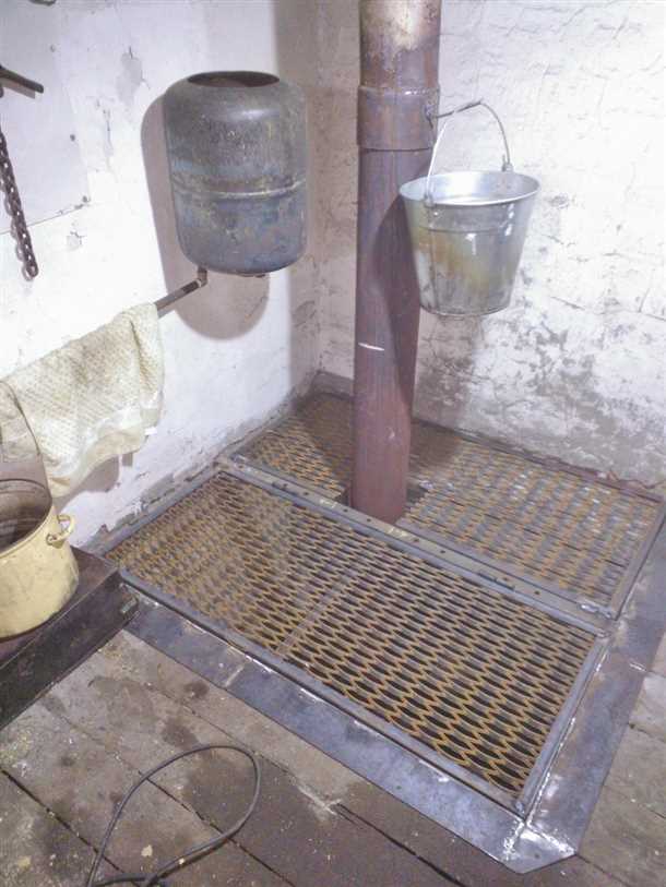 Печь в цокольном этаже