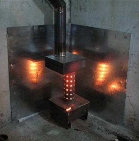 Преимущества в использовании печки для гаража на отработке: