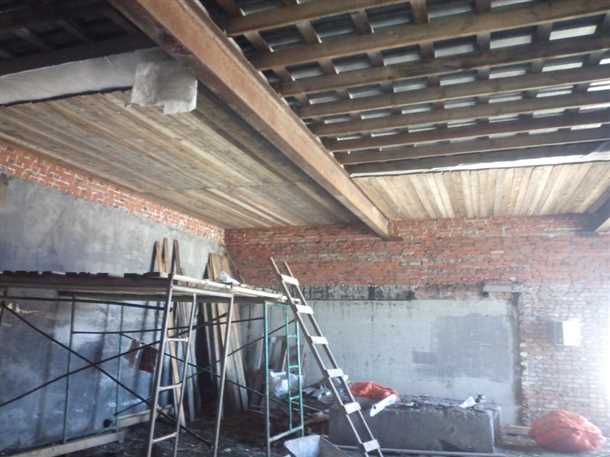 Монолитные перекрытия гаражей