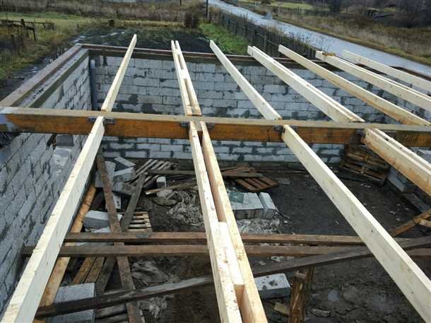 Перекрытие гаража: особенности выбора и монтажа Перекрытие гаража