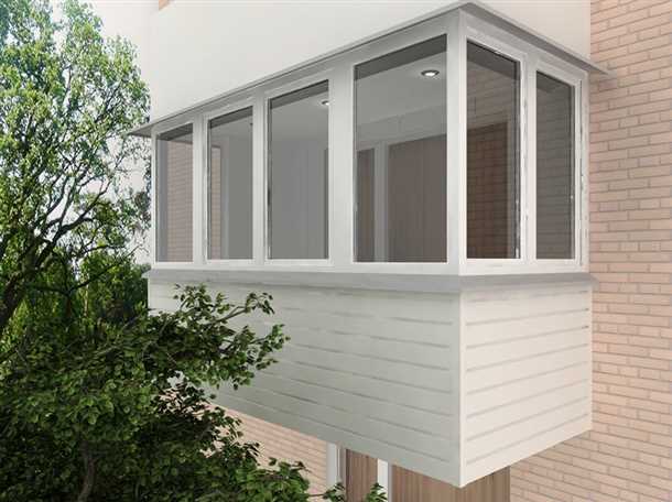 Дизайн пластиковых балконов и лоджий