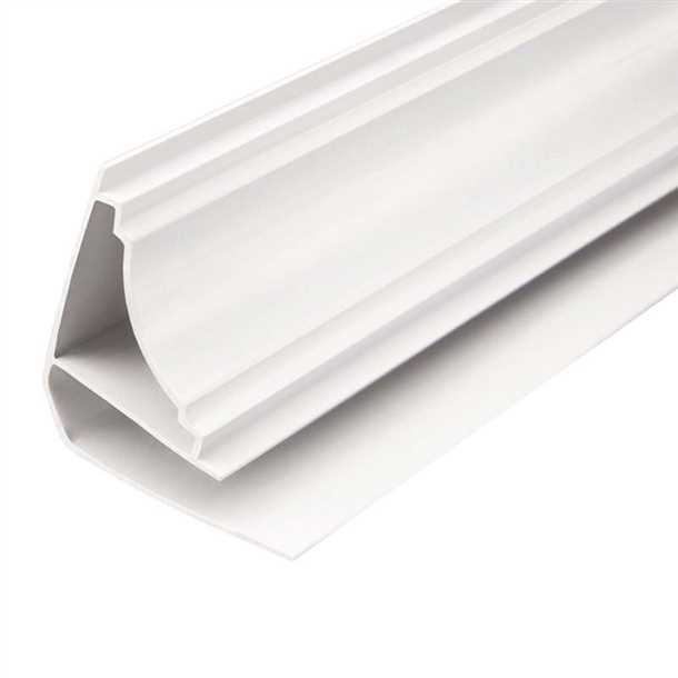 Плинтус потолочный пвх: разновидности и дизайн