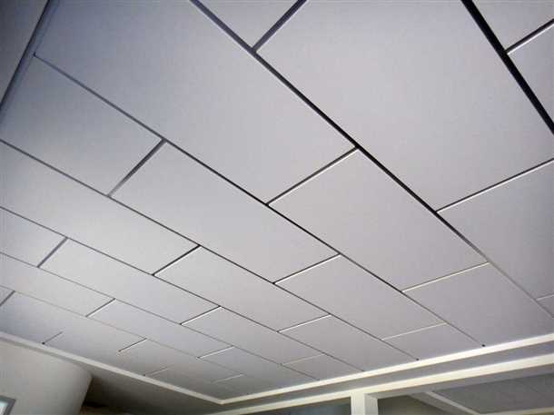 Разновидности плит для подвесных потолков