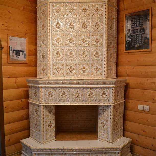Разнообразие отделки каминов и печей