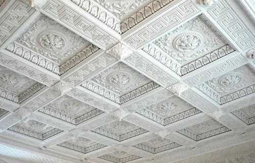 Виды плитки потолочной полиуретановой