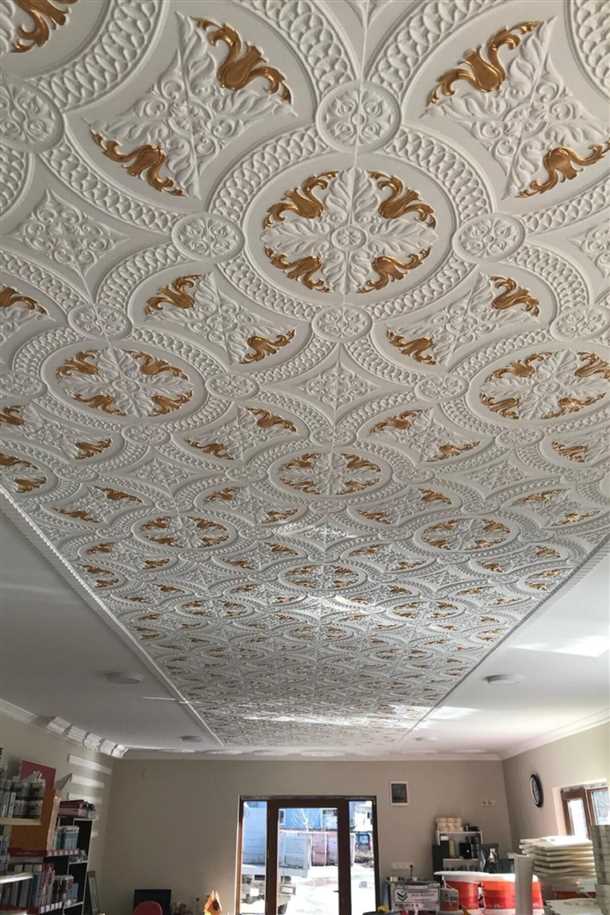 Плитка потолочная полиуретановая премиум-класса