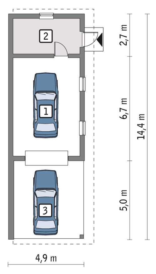 Факторы, влияющие на площадь гаража на 2 машины