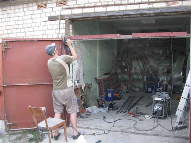 Поверхность гаража