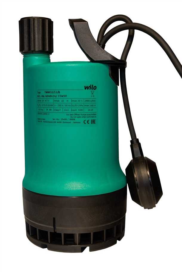 Выбор и монтаж погружных насосов Wilo