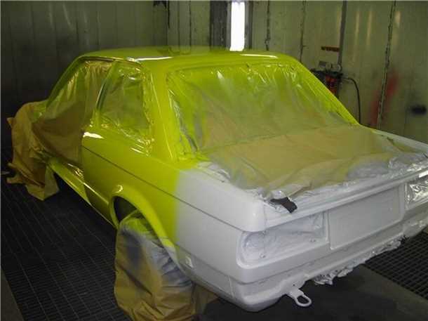 Удаление ржавчины и заполнение сколов и царапин