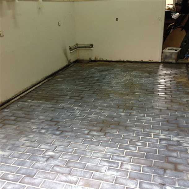 Выбор материала пола для гаража