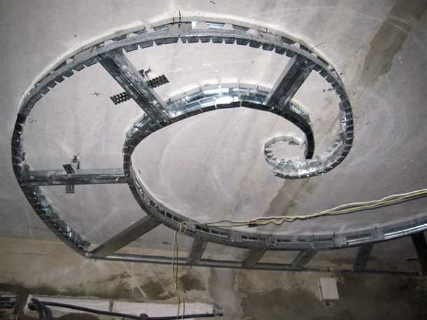 Потолки из гипсокартона видео уроки