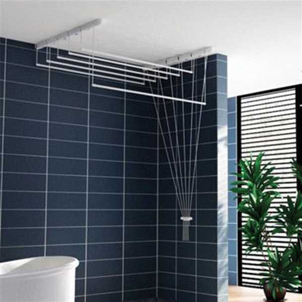 Потолочная сушилка для белья в ванную - идеальное решение для экономии пространства