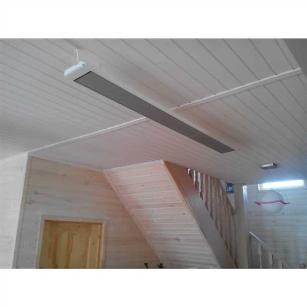 Установка и подключение потолочных ик обогревателей