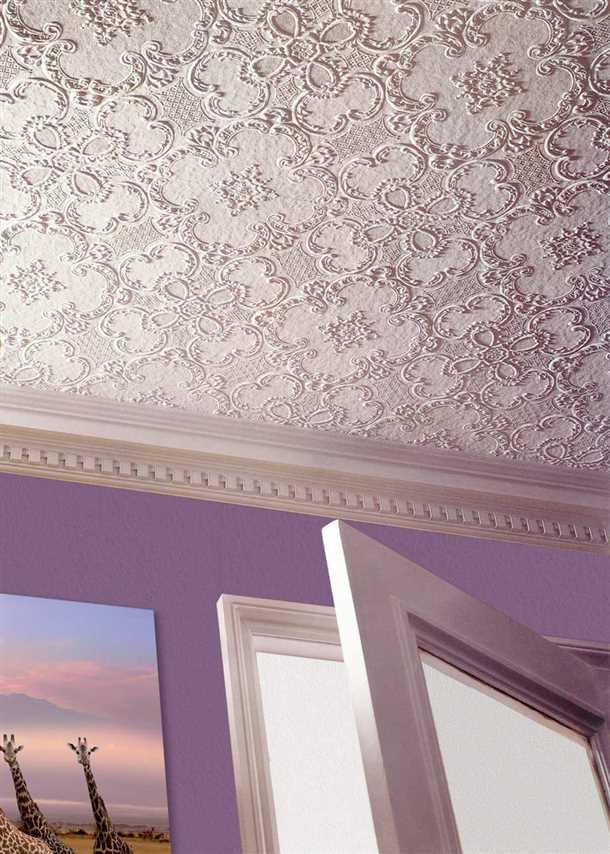 Топовые бренды потолочных обоев под покраску