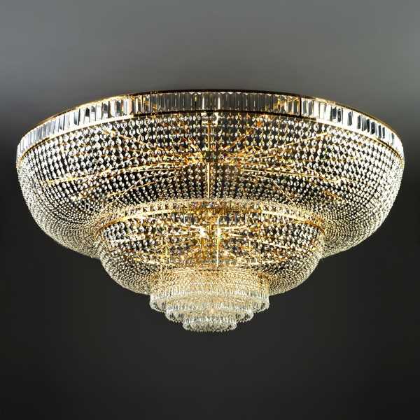 Потолочные хрустальные люстры: изысканный и роскошный интерьерный акцент Потолочные хрустальные люстры