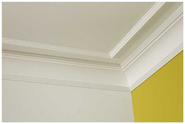 Виды потолочных плинтусов