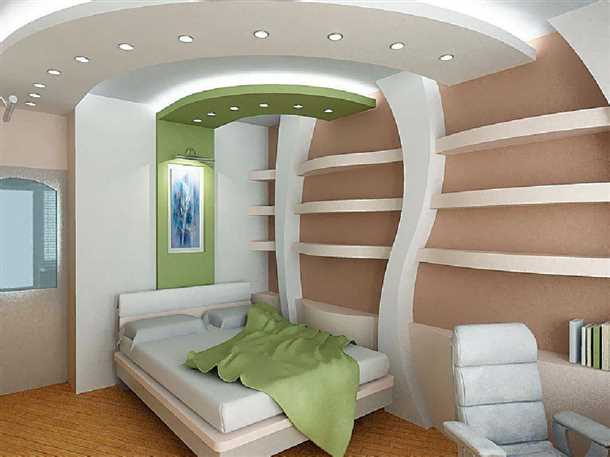 Потолок и стены из гипсокартона: преимущества и особенности