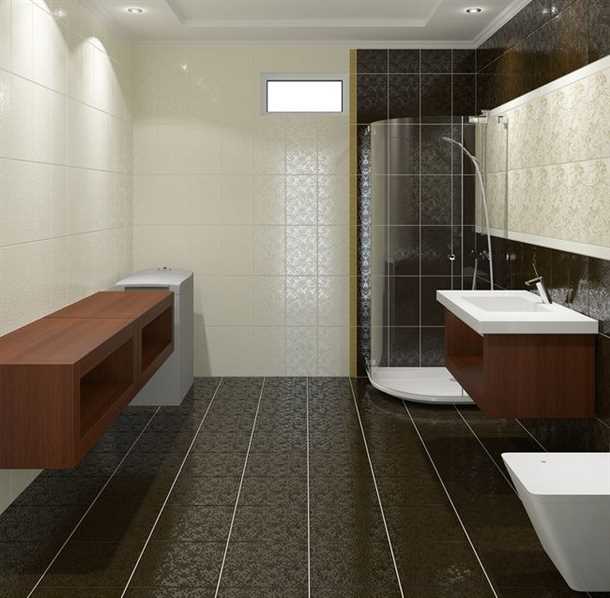 Потолок в ванной из гипсокартона