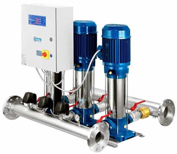 Технические характеристики повысительных насосных станций: