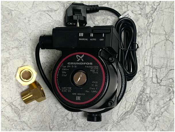 Подготовительные работы перед установкой насоса Grundfos UPA 15 90