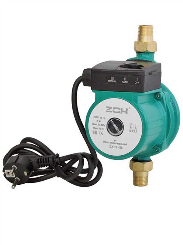 Какая мощность должна быть у повысительного насоса?