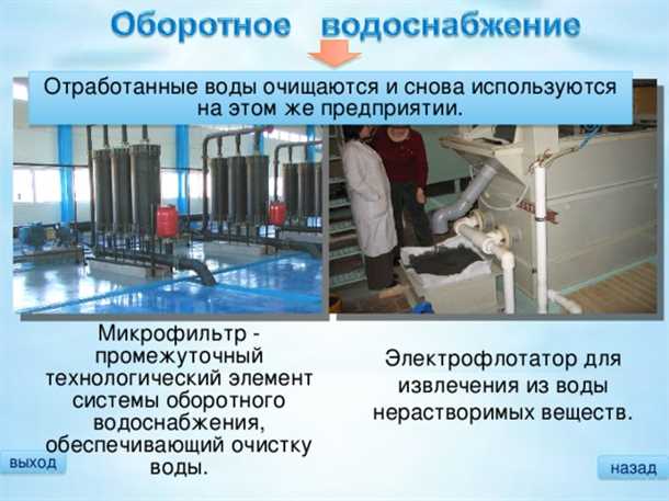 Оборотное водоснабжение в сельском хозяйстве: повышение эффективности и экономии
