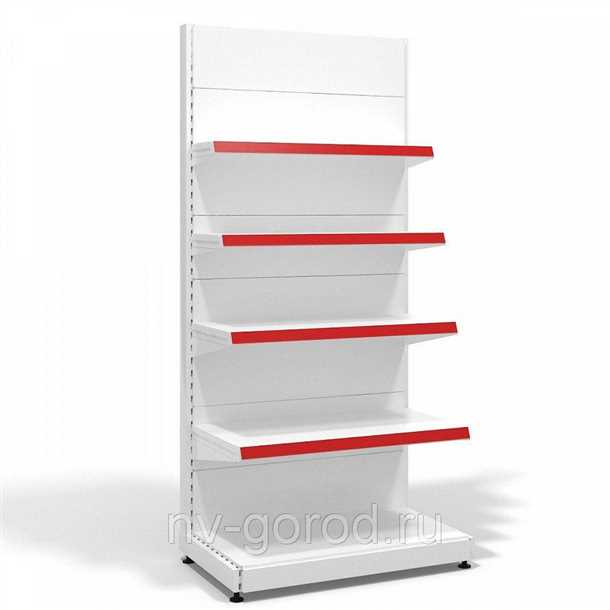 Преимущества использования пристенных стеллажей