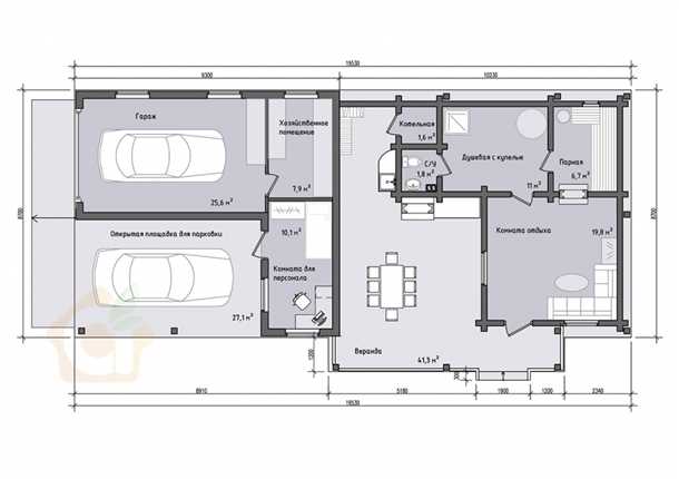 1. Размеры и компоновка