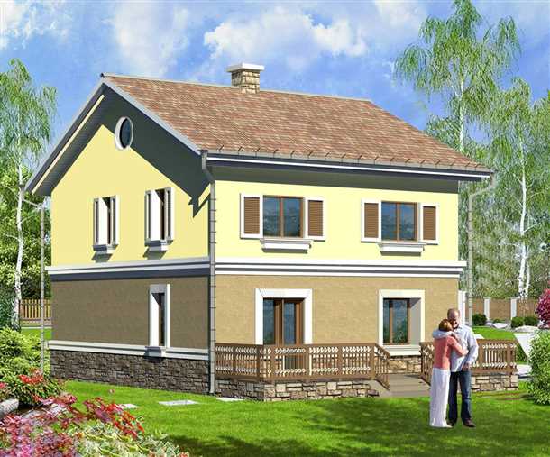 Примеры готовых проектов домов из газобетона с цокольным этажом