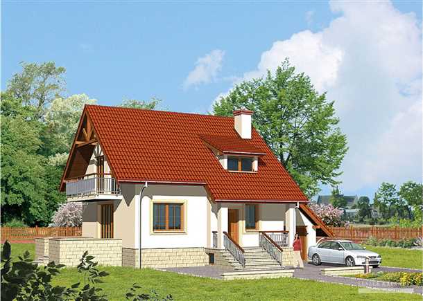 Проекты домов с цокольным этажом и гаражом