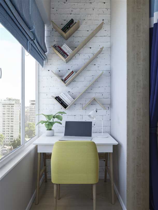 Рабочее место на балконе - организация комфортной рабочей зоны на открытом воздухе Рабочее место на балконе