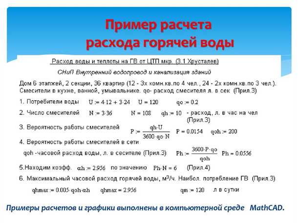 Распределение и подача воды