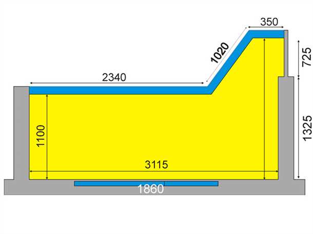 Основные размеры лоджии п44т