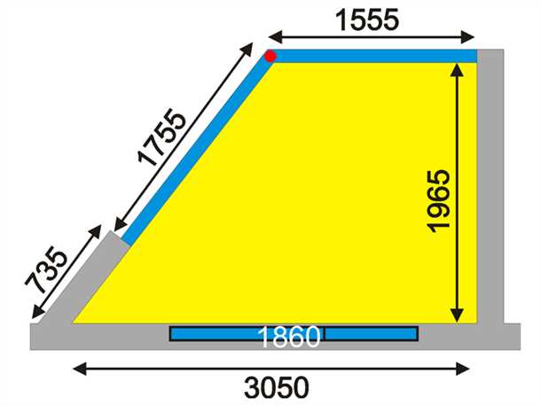 Варианты размеров лоджии п44т
