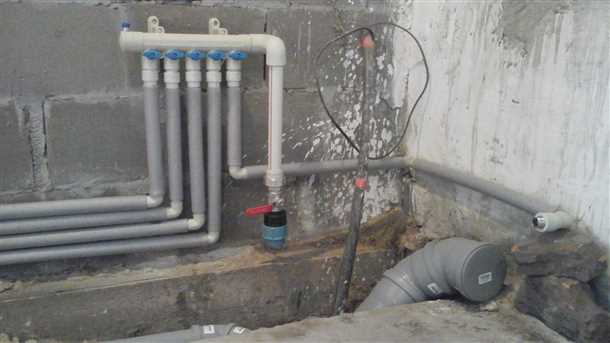 Выбор и расположение главного водопровода