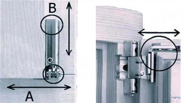 Основные этапы регулировки балконной двери
