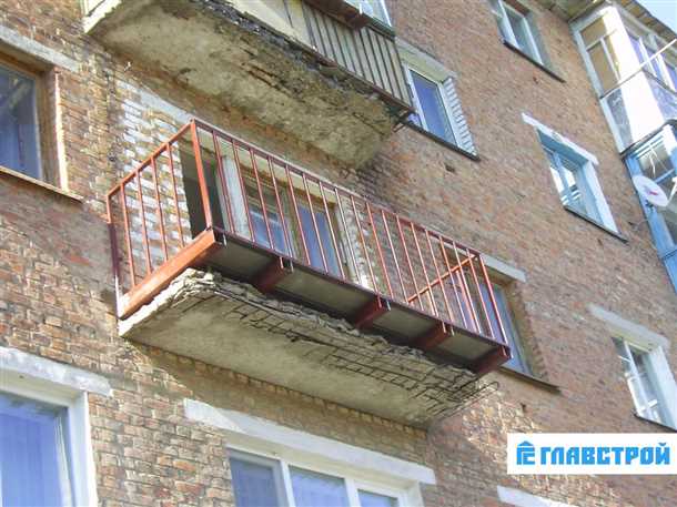 Популярные методы ремонта балконной плиты: варианты и особенности